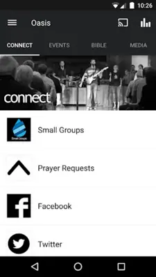 Oasis android App screenshot 2